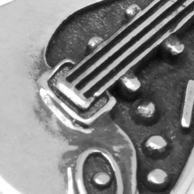 Ox & Bull Trading Co Guitar Tie Clip