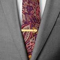 Horse Bit Gold Stainless Steel Tie Bar