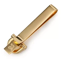 Horse Bit Gold Stainless Steel Tie Bar