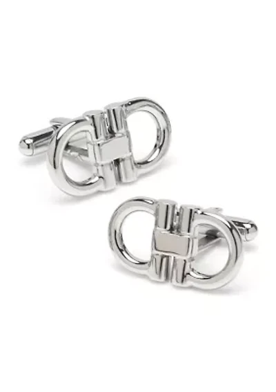 Horse Bit Stainless Steel Cufflinks