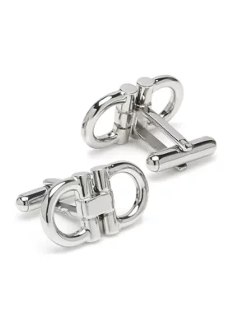 Horse Bit Stainless Steel Cufflinks
