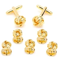 Gold Knot 5-Stud Set
