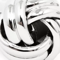 Ox & Bull Trading Co Silver Knot Cufflinks