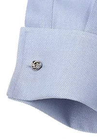 Ox & Bull Trading Co Silver Knot Cufflinks