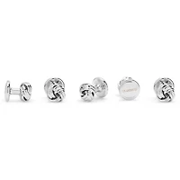 Silver Knot 5-Stud Set