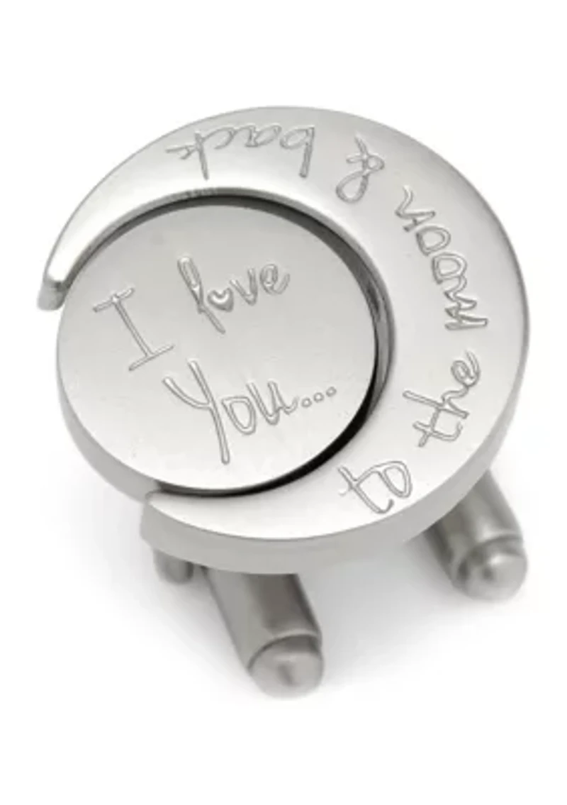 Love You to the Moon and Back Cufflinks