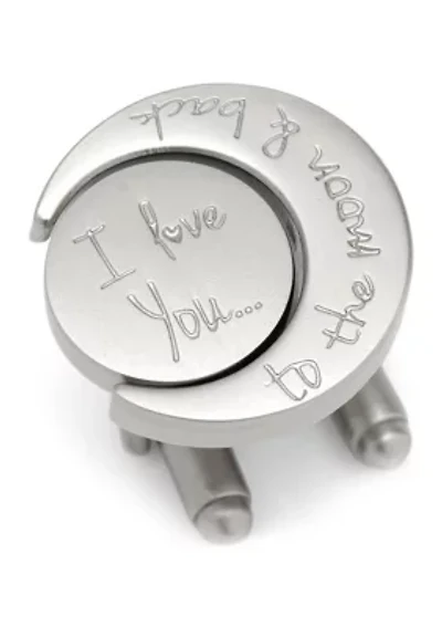 Love You to the Moon and Back Cufflinks