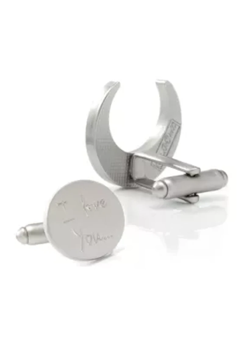 Love You to the Moon and Back Cufflinks