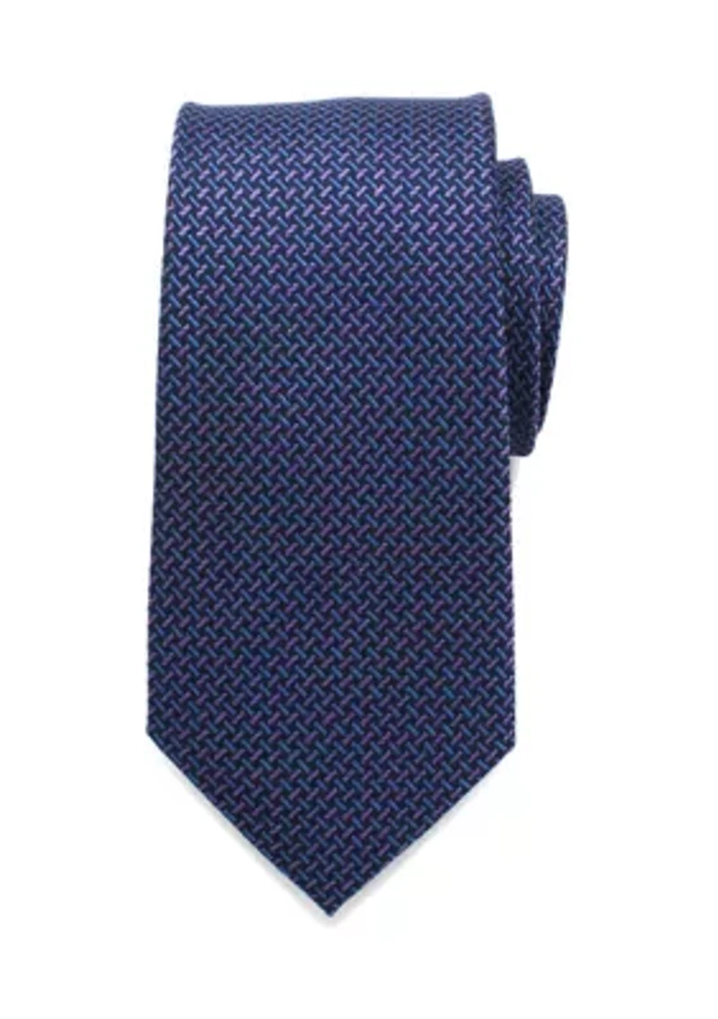 The Mitchell Tie (Iridescent Basketweave Tie)