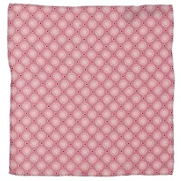 Dusty Blush Floral Motif Pocket Square