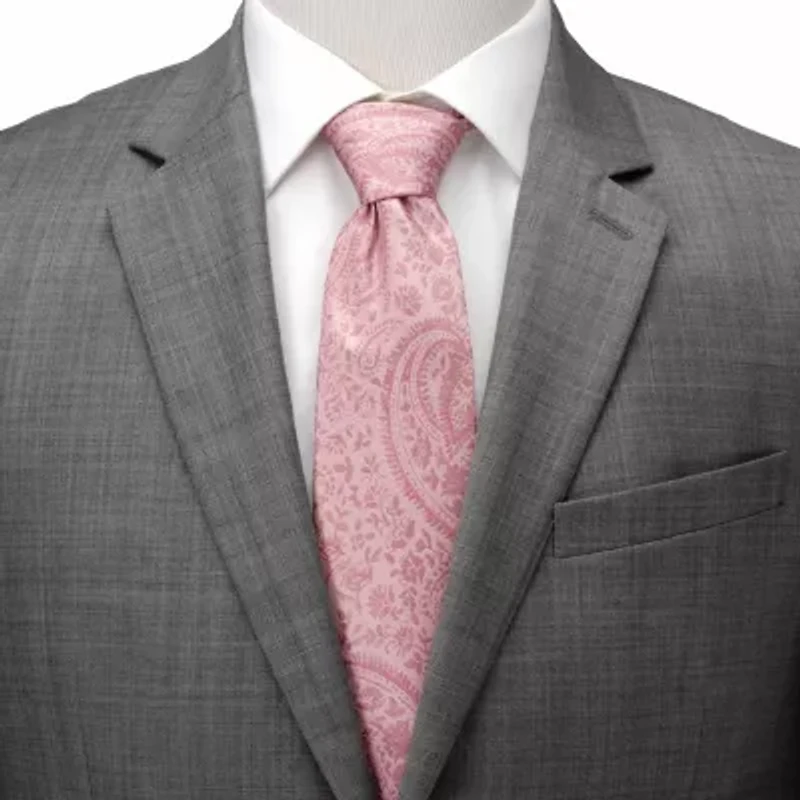 Blush Paisley Men's Tie