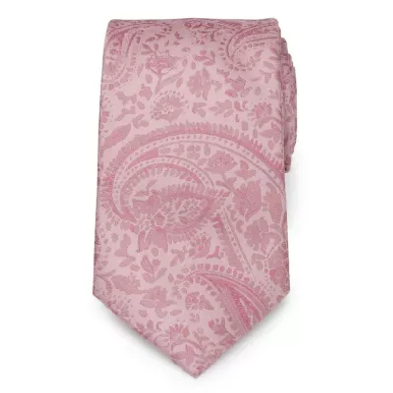 Blush Paisley Men's Tie