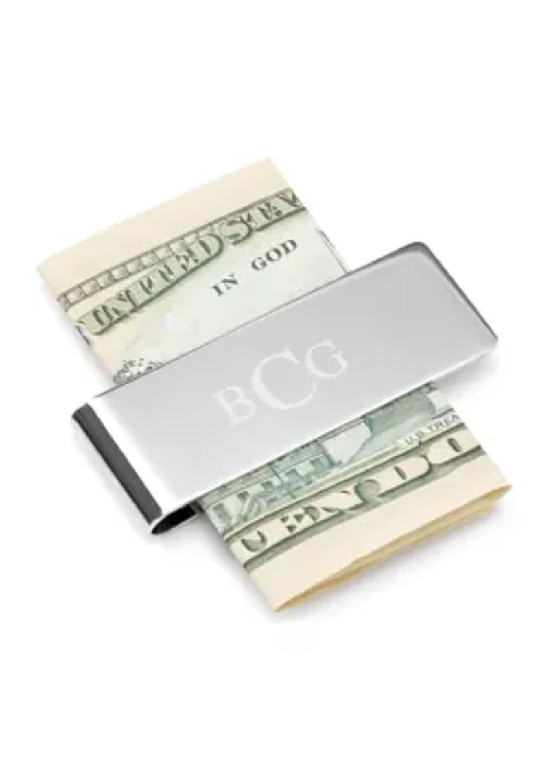 Stainless Steel Engravable Money Clip