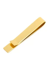 Gold Plated Stainless Steel Engravable Tie Bar