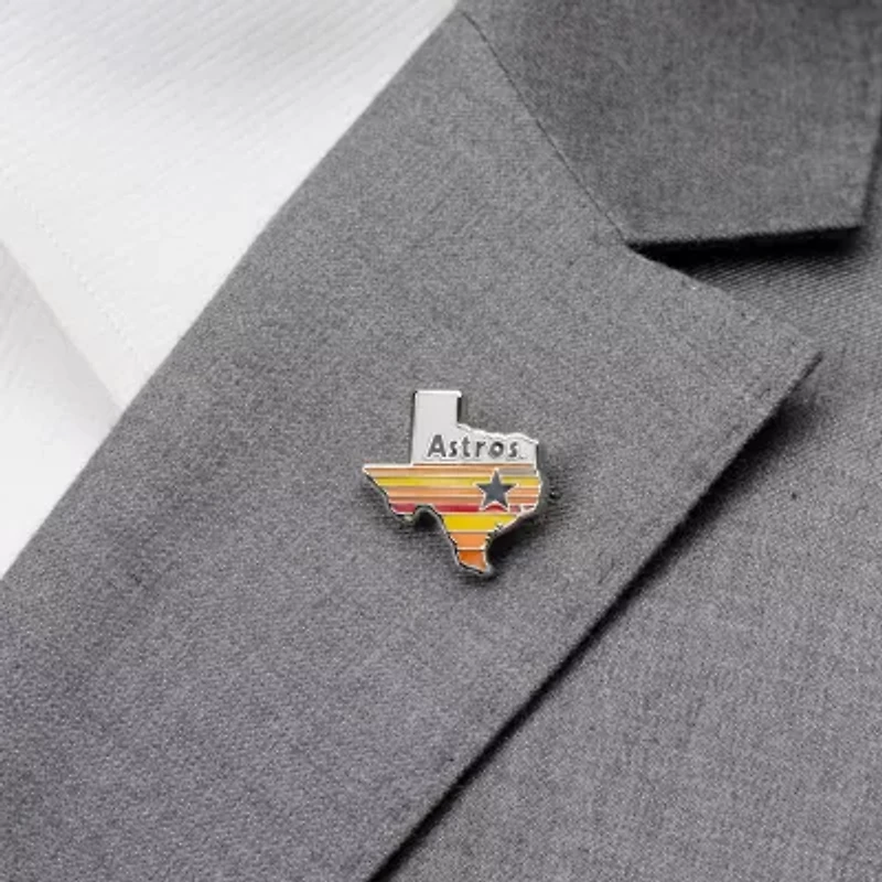 MLB Houston Astros Tequila Sunrise Lapel Pin