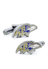 Baltimore Ravens Head Cufflinks