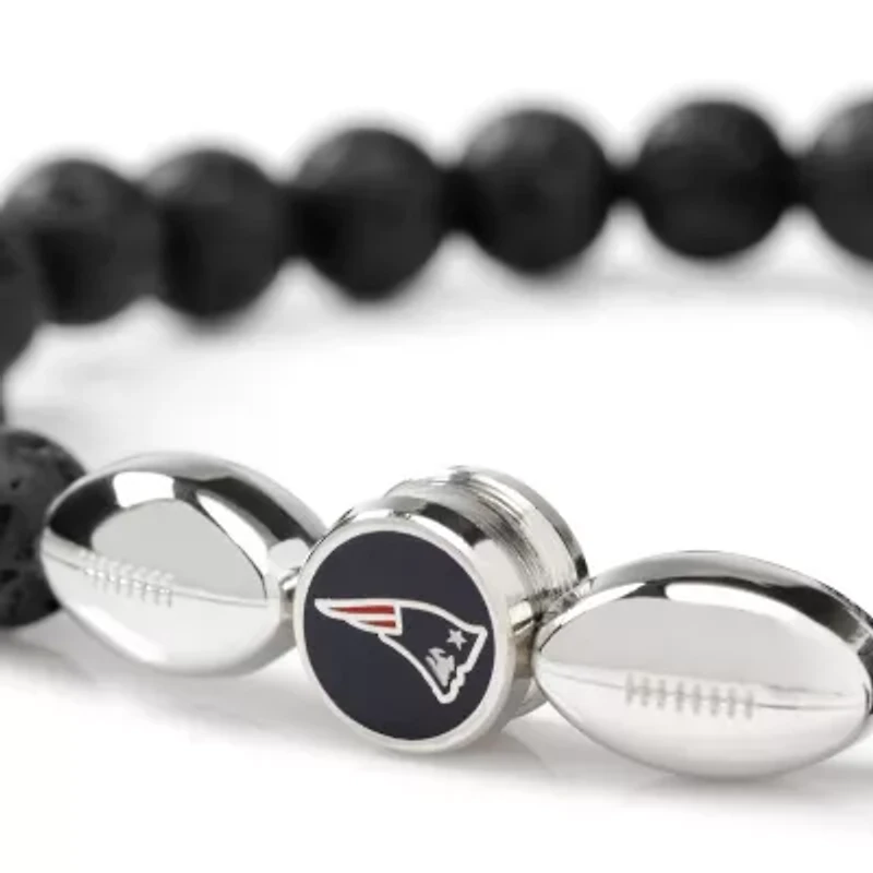 NFL New England Patriots Beaded Bracelet