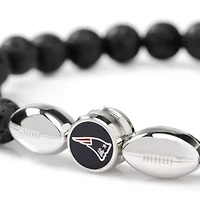 NFL New England Patriots Beaded Bracelet