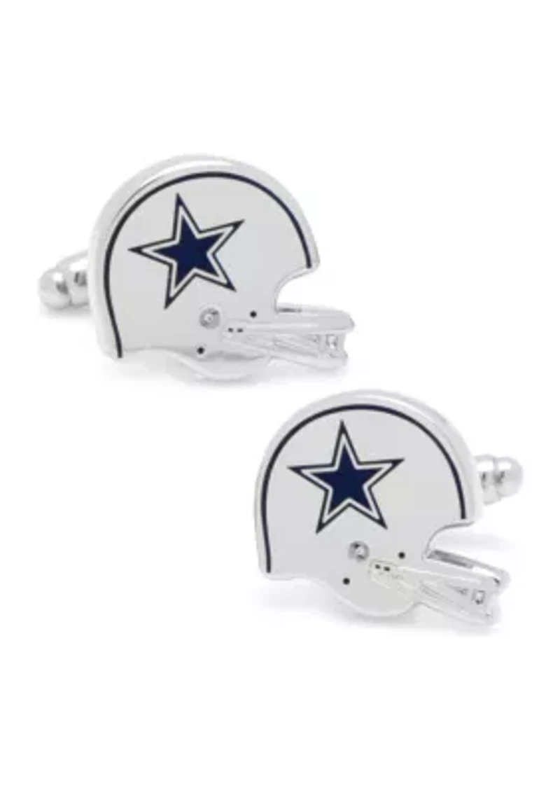 Retro Dallas Cowboys Helmet Cufflinks