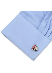 NHL Florida Panthers Shield Cufflinks