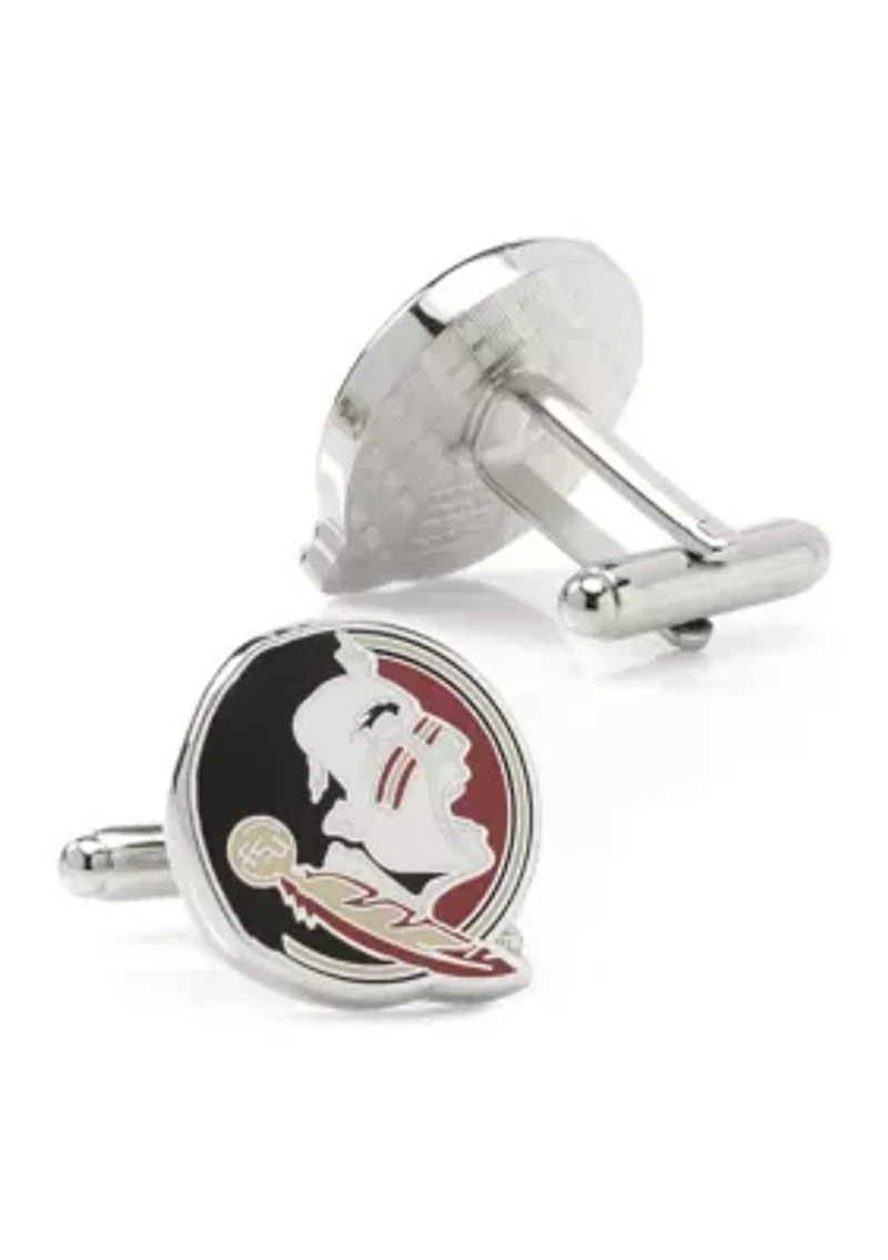 Florida State Seminole Head Cufflinks
