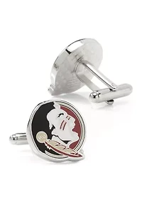 Florida State Seminole Head Cufflinks