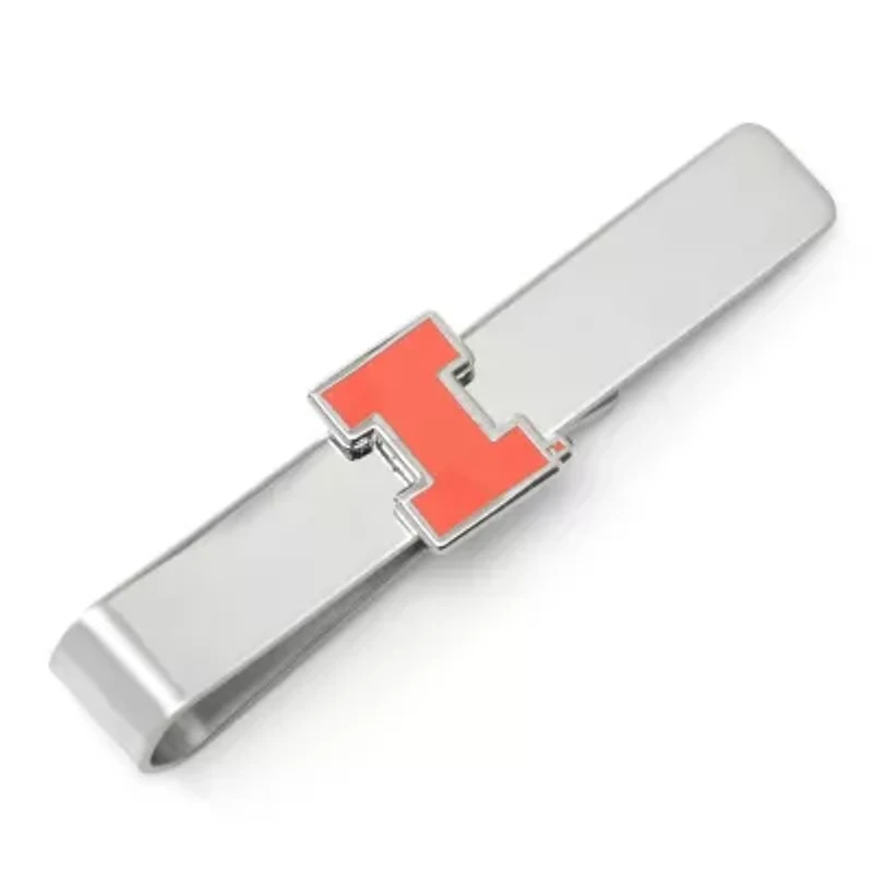 NCAA University of Illinois Fighting Illini Tie Bar