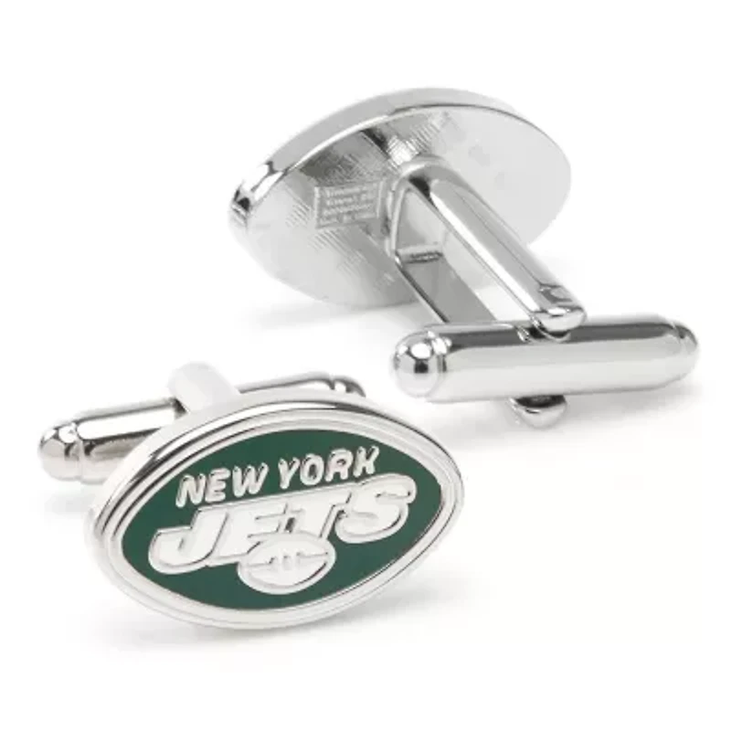 NFL New York Jets Cufflinks & Tie Bar Gift Set