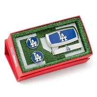 MLB LA Dodgers 3-Piece Cushion Gift Set