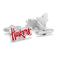NCAA University of Nebraska Cornhuskers Cufflinks