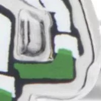Notre Dame University Fighting Leprechaun Cufflinks