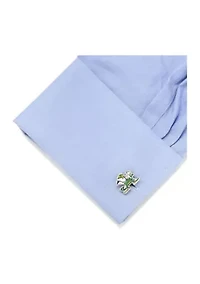 Notre Dame University Fighting Leprechaun Cufflinks