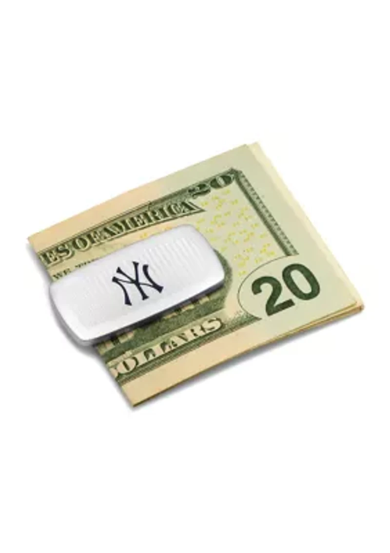 Yankees Pinstripe Cushion Money Clip