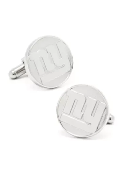 NY Giants Silver Edition Cufflinks