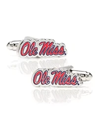 NCAA Ole Miss University Rebels Cufflinks
