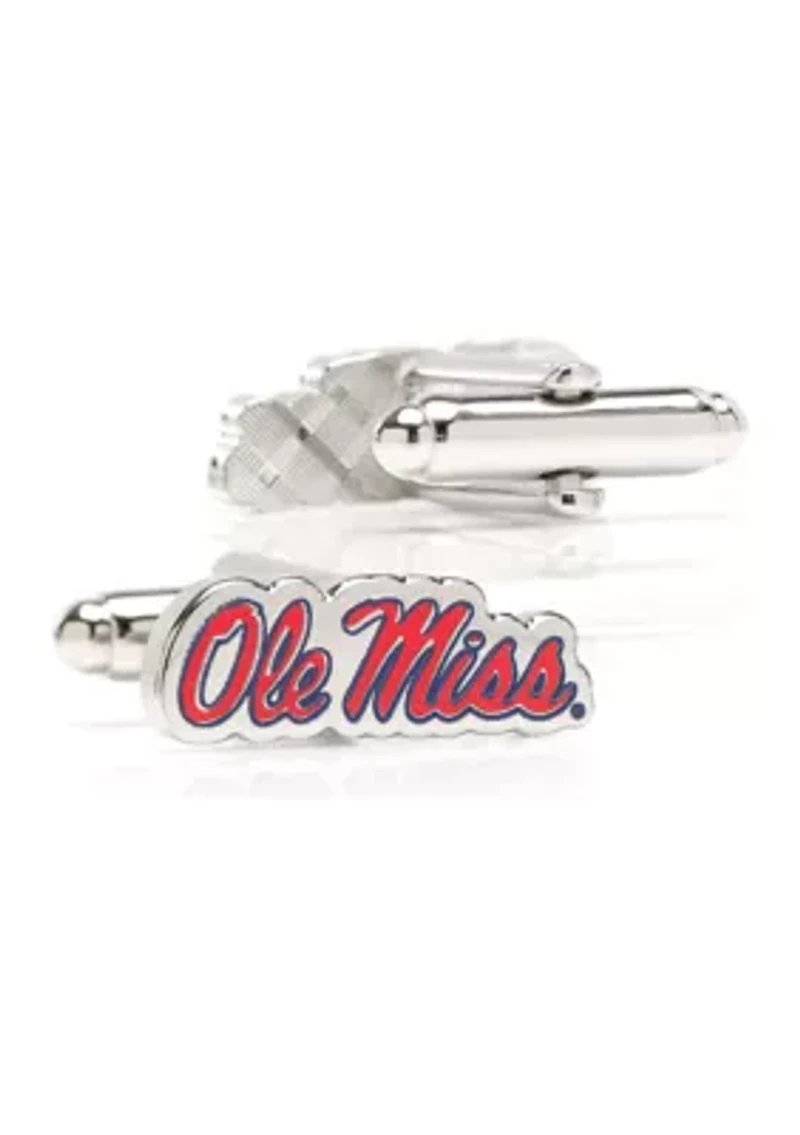 NCAA Ole Miss University Rebels Cufflinks