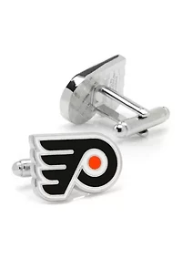 Silver Philadelphia Flyers Cufflinks