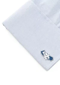 LA Dodgers State Shaped Cufflinks