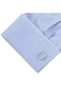 NCAA University of North Carolina Tar Heels Cufflinks