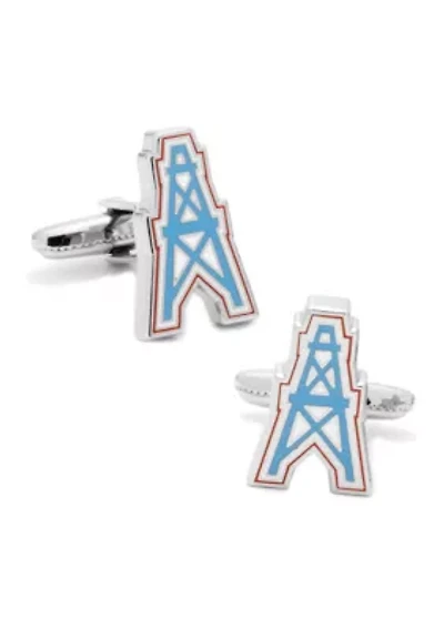 Vintage Houston Oilers Cufflinks
