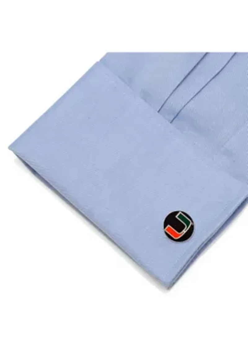NCAA Miami Hurricanes Cufflinks