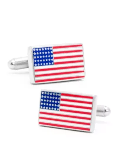 American Flag Cufflinks