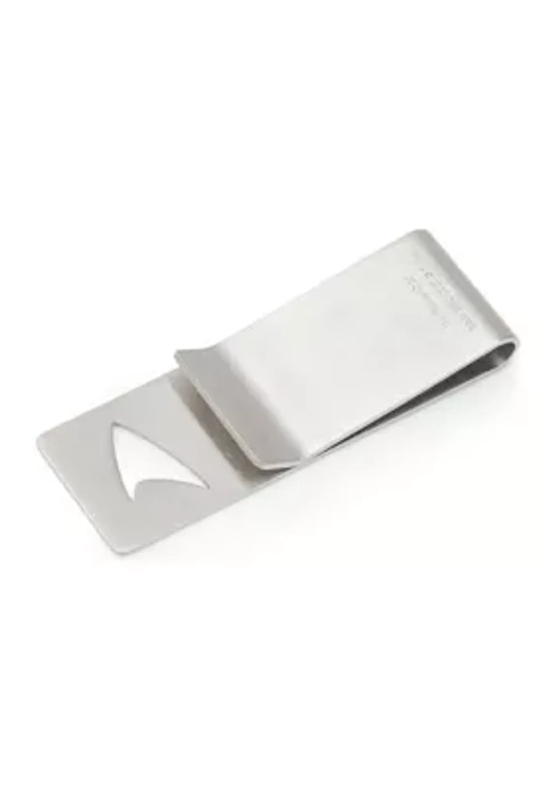 Cutout Delta Shield Money Clip