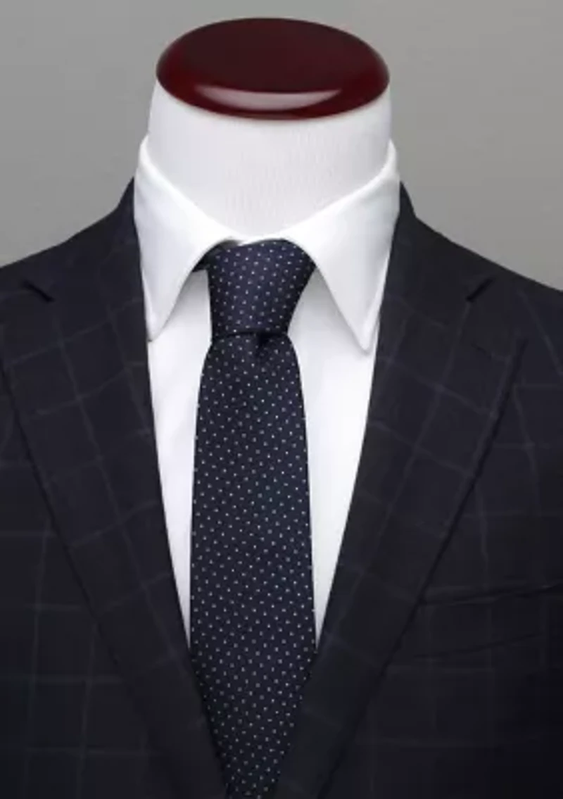 Enterprise Dot Blue Tie