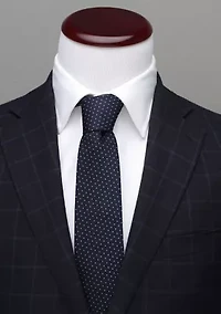 Enterprise Dot Blue Tie
