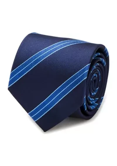 Enterprise Flight Blue Stripe Tie