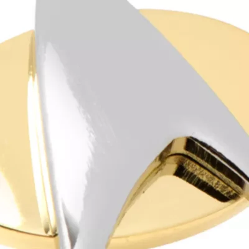 Star Trek Two Tone Star Trek Delta Shield Cufflinks