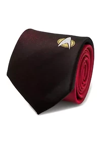 TNG Shield Red Ombre Tie