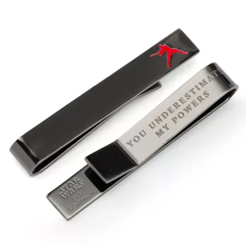 Anakin Hidden Message Black Tie Bar