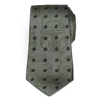 Boba Fett Green Motif Tie